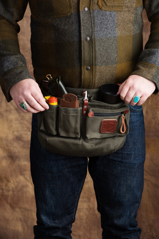 Leather Explorer Lens Quiver | Leather Messenger Bag