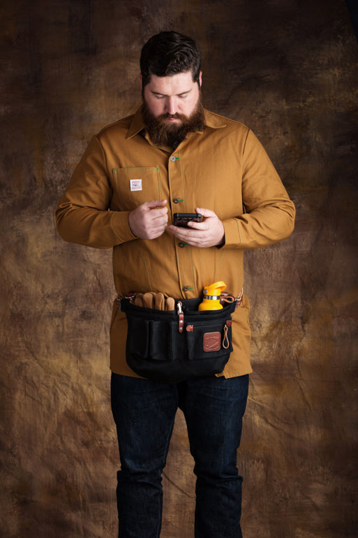 Explorer Lens Quiver | Canvas and Leather Messenger Bag