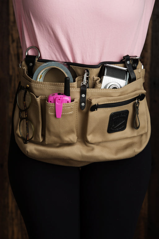 Explorer Lens Quiver | Canvas and Leather Messenger Bag