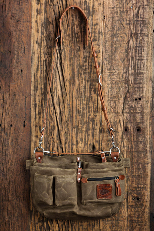 Leather Explorer Lens Quiver | Leather Messenger Bag
