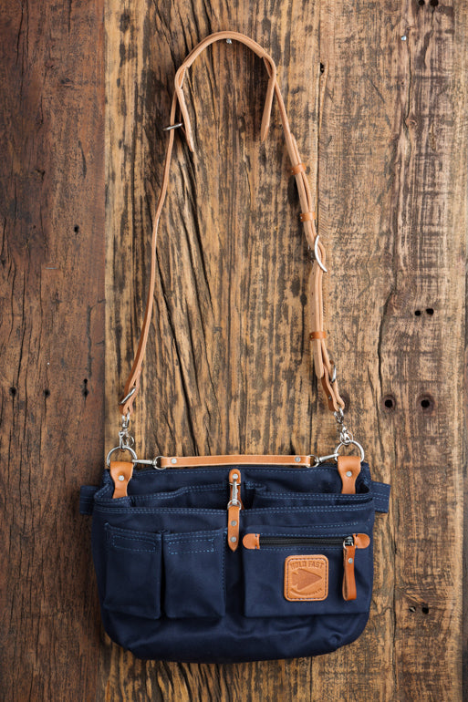 Leather Explorer Lens Quiver | Leather Messenger Bag