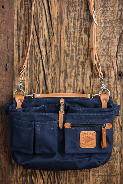 Explorer Lens Quiver | Canvas and Leather Messenger Bag