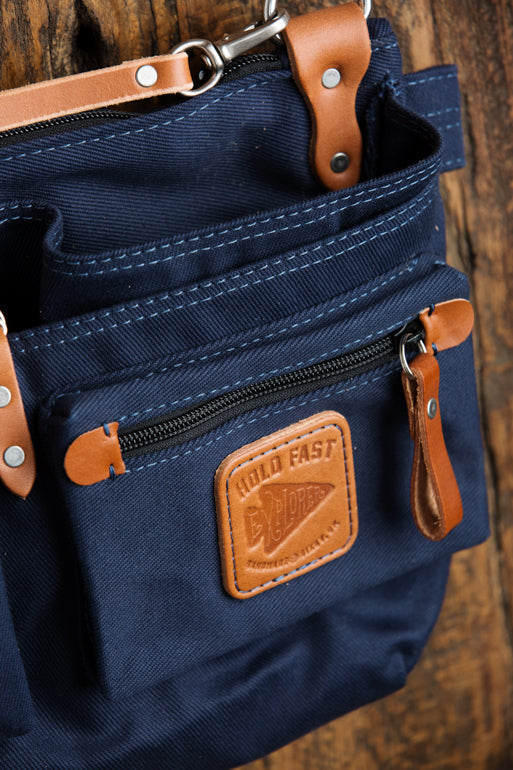Explorer Lens Quiver | Canvas and Leather Messenger Bag