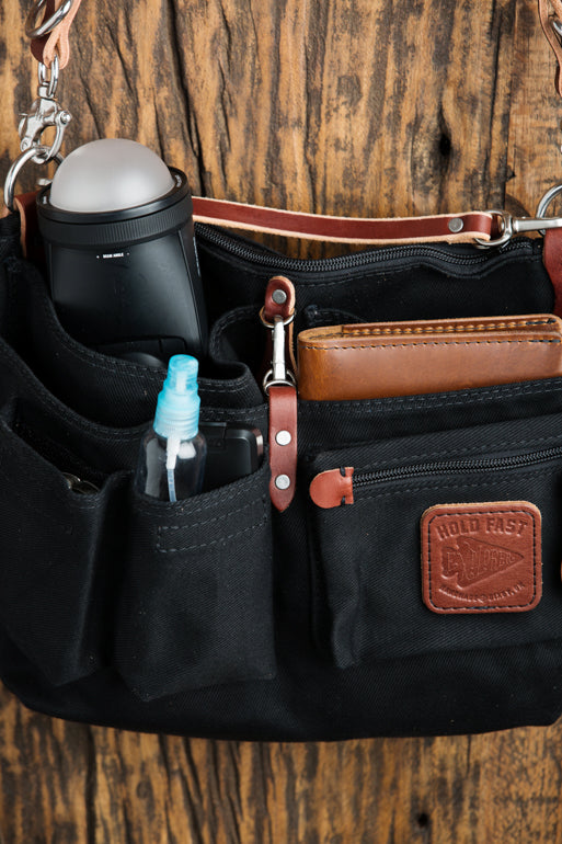 Explorer Lens Quiver | Canvas and Leather Messenger Bag