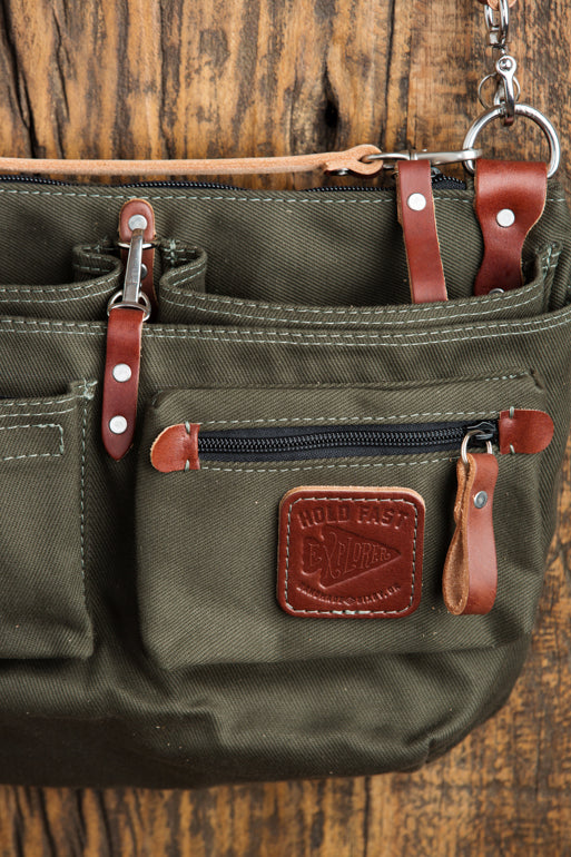 Leather Explorer Lens Quiver | Leather Messenger Bag