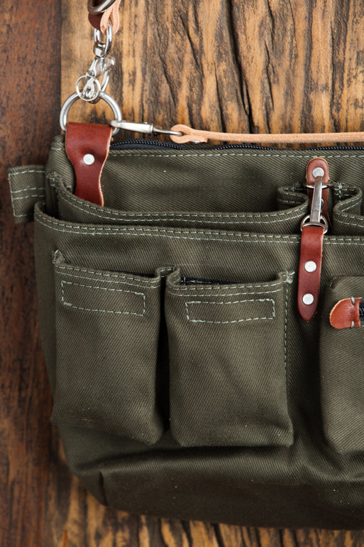 Leather Explorer Lens Quiver | Leather Messenger Bag