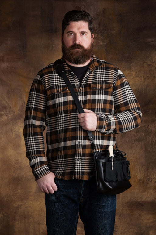 Leather Explorer Lens Quiver | Leather Messenger Bag