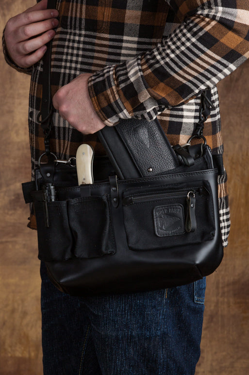 Explorer Lens Quiver | Canvas and Leather Messenger Bag