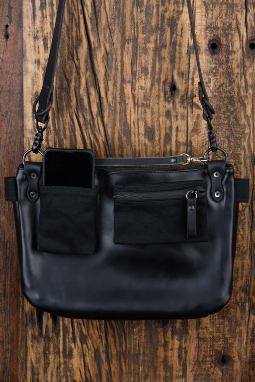 Leather Explorer Lens Quiver | Leather Messenger Bag