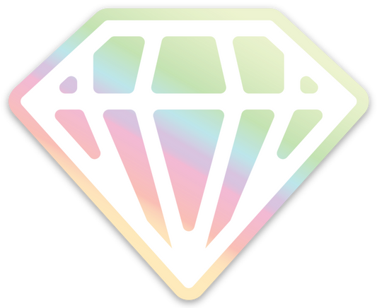 Diamond Holographic Sticker